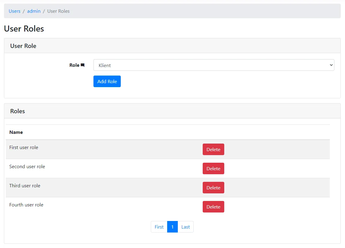 Skoruba interface