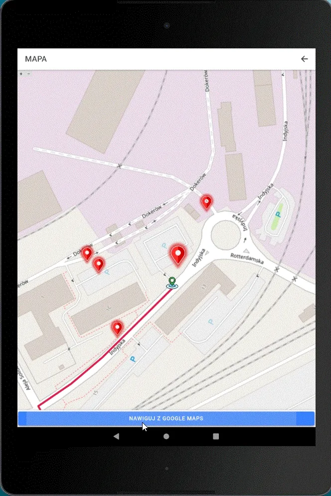 map navigation